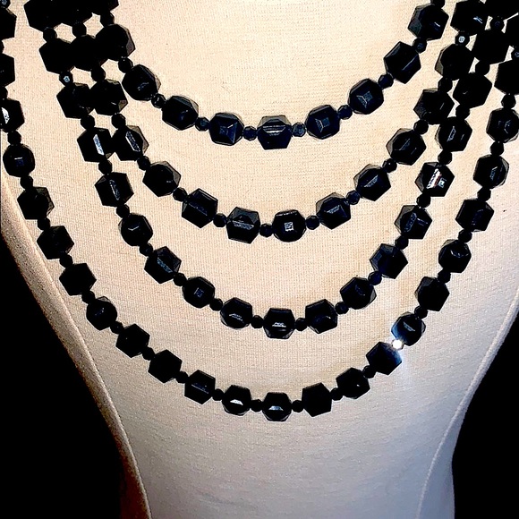 Vintage Tarina Tarantino Lucite Necklace - Picture 2 of 4